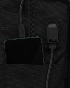 Plecak miejski na laptopa z uchwytem na walizkę - Peterson