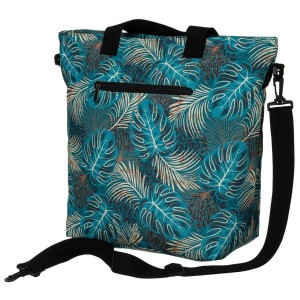 Pojemna torba shopper na zakupy w modny wzór - Rovicky