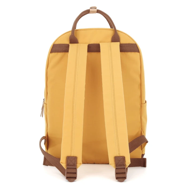 Plecak miejski musztardowy do szkoły i pracy - Himawari