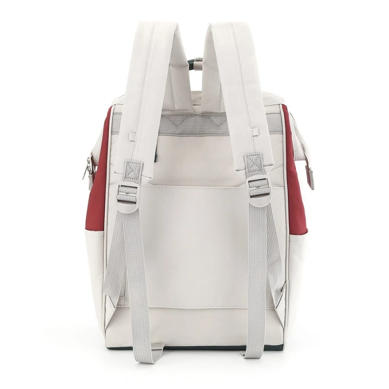 Wielofunkcyjny plecak na laptopa bordowo-zielony - Himawari