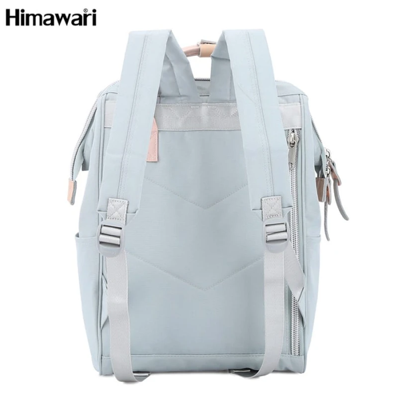 Stylowy plecak szkolny pastelowy błękit - Himawari