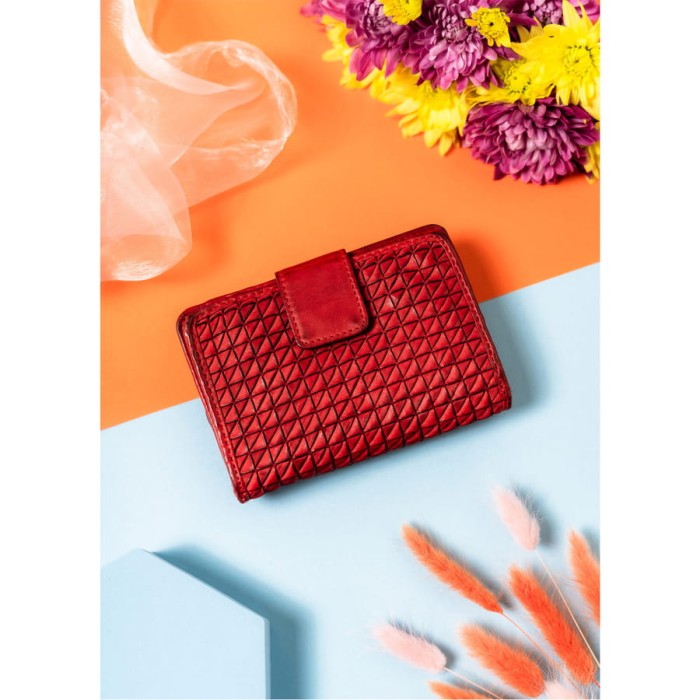 Pojemny portfel damski z wieloma kieszeniami - Rovicky