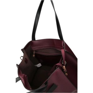 Wnętrze torby NOBO – jedna komora i dwie kieszonki