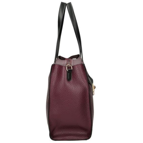 Czerwona torba damska NOBO – widok z boku, modny design