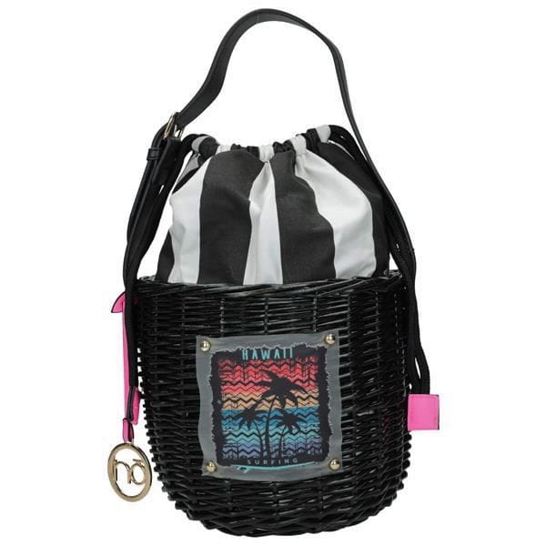 Czarna wizytowa torebka NOBO koszyczek w eleganckiej stylizacji