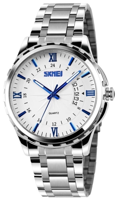 Zegarek męski Skmei 9069SIBU – elegancki model na białym tle.