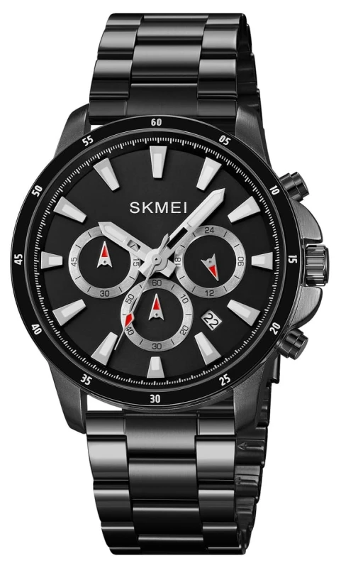 Skmei 2295BK to elegancki zegarek męski z minimalistycznym designem, idealny na co dzień i na specjalne okazje.
