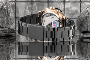 Zegarek Skmei 9253RGBK wyposażony w wytrzymałą czarną bransoletę, która zapewnia komfort i elegancję.