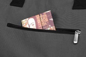 Wygodny shopper damski z poliestru - Rovicky