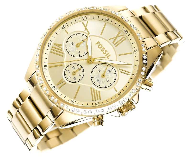 Zegarek Damski Fossil Modern Courier Chronograph BQ3378 + BOX