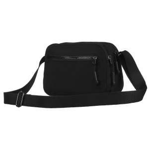 Codzienna listonoszka damska w czarnym kolorze z wytrzymałego poliestru - Peterson