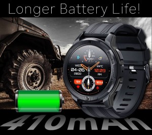 Smartwatch Męski Rubicon RNCF26-1 BLACK