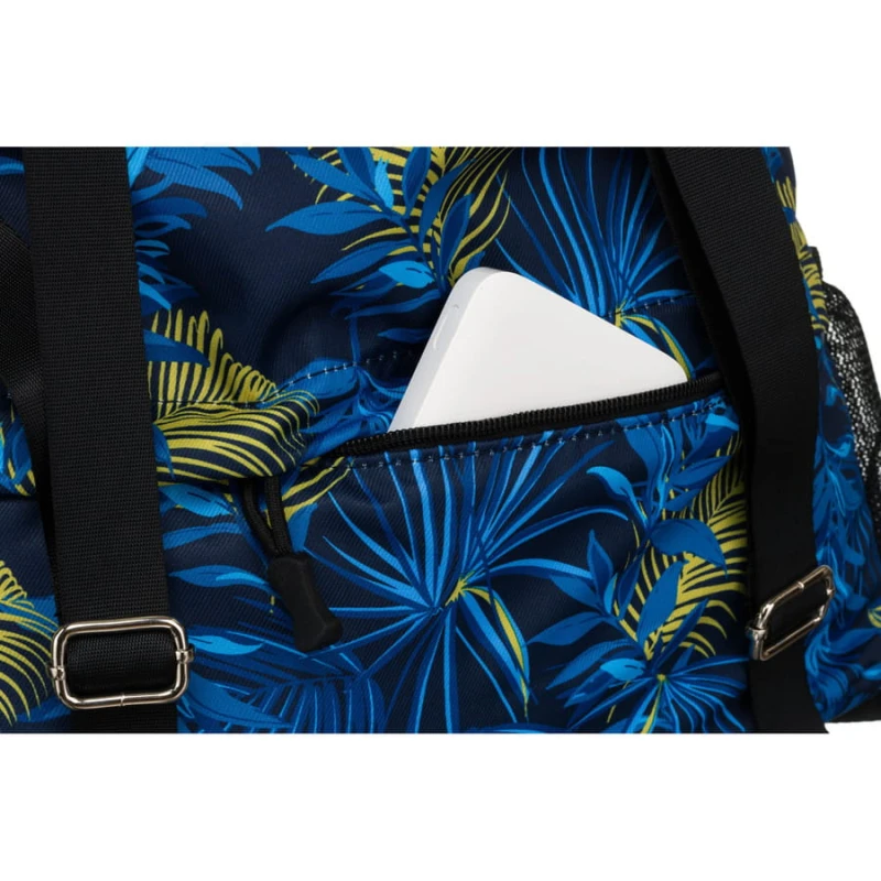 Stylowy, damski plecak-worek zawieszony na regulowanych szelkach - Peterson