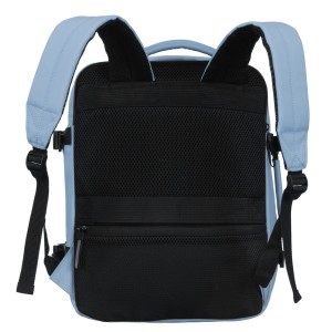 Niebieski plecak podróżny na bagaż podręczny z wodoodpornego materiału - Peterson