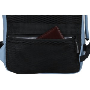 Niebieski plecak podróżny na bagaż podręczny z wodoodpornego materiału - Peterson