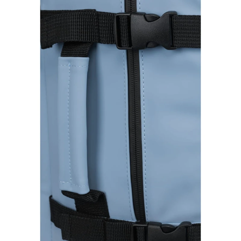 Niebieski plecak podróżny na bagaż podręczny z wodoodpornego materiału - Peterson