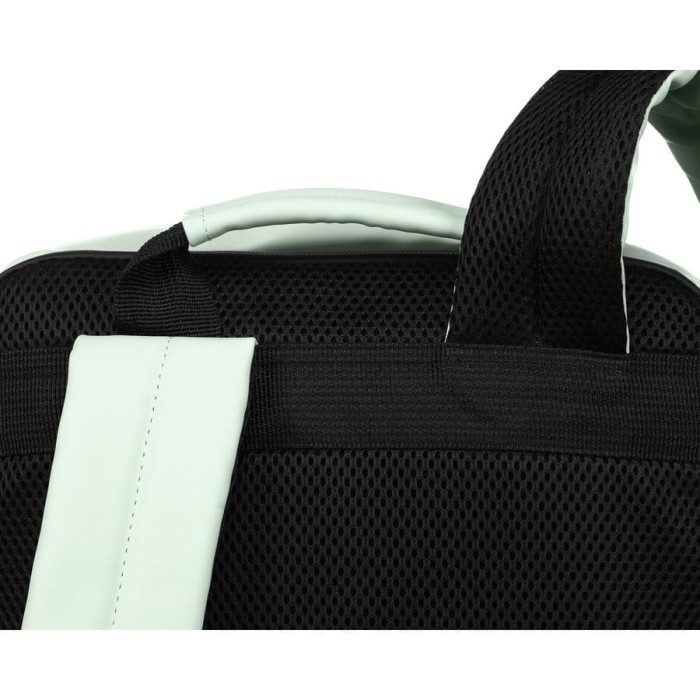 Plecak podróżny z tworzywa sztucznego w jasno zielonym kolorze - Peterson