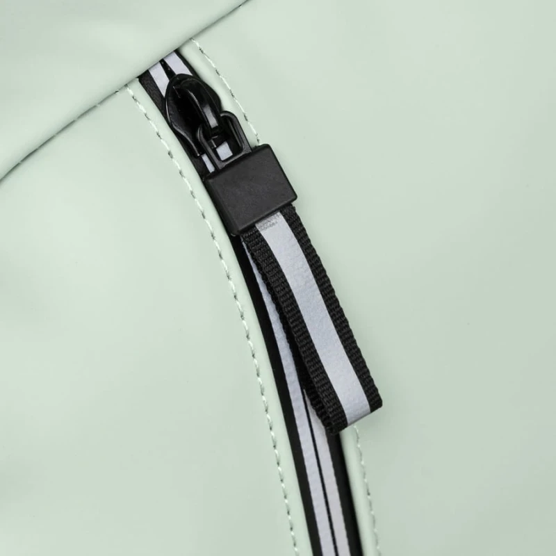 Plecak podróżny z tworzywa sztucznego w jasno zielonym kolorze - Peterson