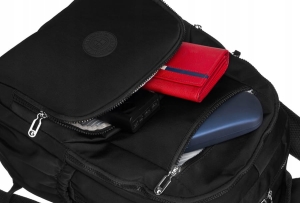 Pojemny plecak damski z nylonu - Peterson