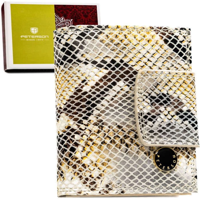 Portfel zapakowany w stylowe pudełko Peterson – doskonały pomysł na prezent.