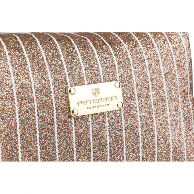 Prostokątna kosmetyczka damska do codziennego użytku - Peterson