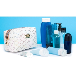 Modna kosmetyczka damska na suwak - Peterson