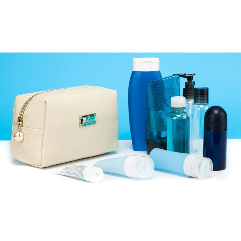 Prostokątna kosmetyczka damska na podróże - Peterson