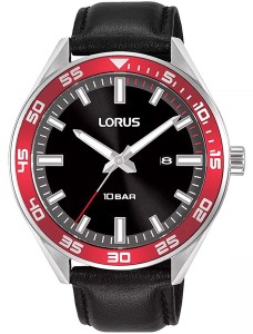 Zegarek męski LORUS RH941NX9 – elegancki model na czarnym tle.