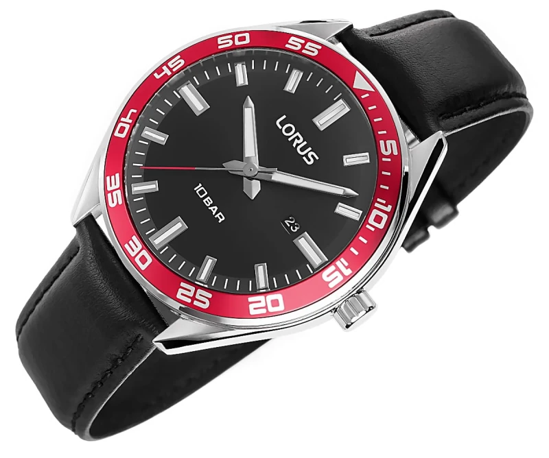 Zegarek Lorus RH941NX9 na męskim nadgarstku – klasyka elegancji.