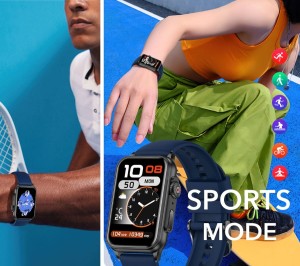 Smartwatch Damski RUBICON RNCF06 Black SMARUB215