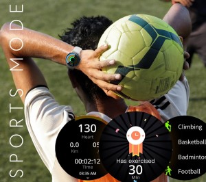 Smartwatch Damski RUBICON RNCF10 Silver/Grey SMARUB238