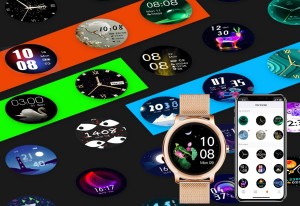 Smartwatch Damski RUBICON RNBE66 Black SMARUB124