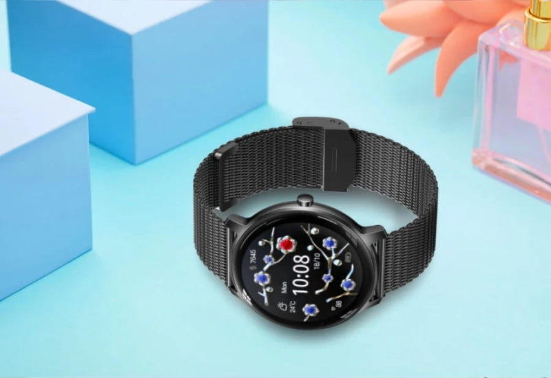 Smartwatch Damski RUBICON RNBE66 Black SMARUB124