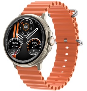 Smartwatch RUBICON RNCF15 Tytan/Orange SMARUB258