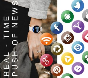 Smartwatch RUBICON RNCF14 Silver/White SMARUB252