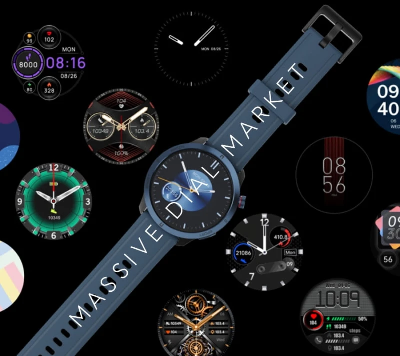 Smartwatch RUBICON RNCF14 Silver/White SMARUB252