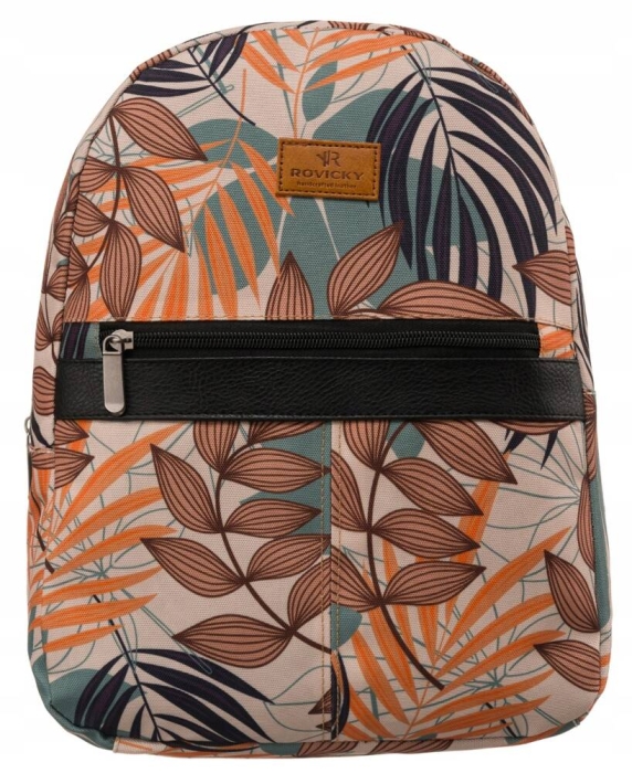 Przyciągający wzrok, roślinny print w żywych kolorach – styl i świeżość w jednym.