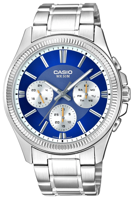Zegarek CASIO MTP-1375D-2A1VDF – widok z przodu