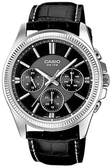 Zegarek CASIO MTP-1375L-1AVDF – widok z przodu