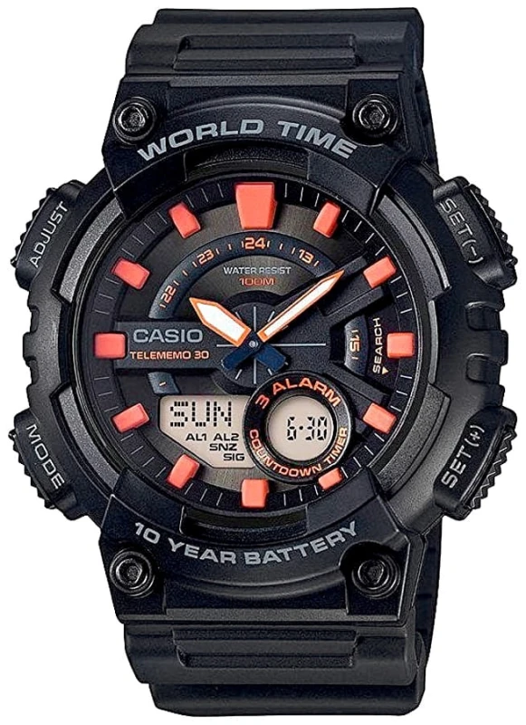 Zegarek Męski CASIO Gerton AEQ-110W-1A2VDF + BOX