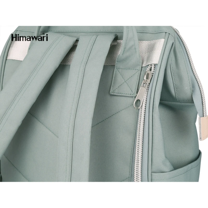 Czerwony plecak miejski na laptopa z portem USB - Himawari