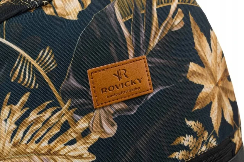 Wzorzysty, miejski plecak damski - Rovicky