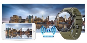 Smartwatch Gravity GT21-7 + Czarny Pasek Silikonowy