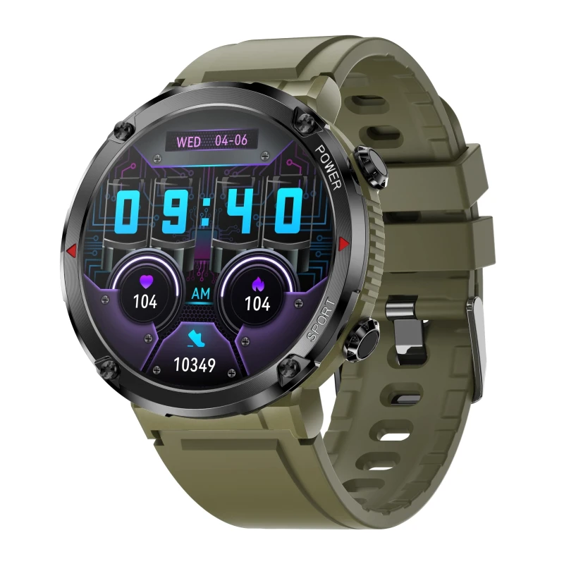 Smartwatch Gravity GT21-7 + Czarny Pasek Silikonowy