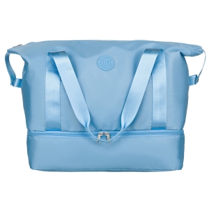 Torba podróżna z wytrzymałego poliestru w błękitnym kolorze - Peterson
