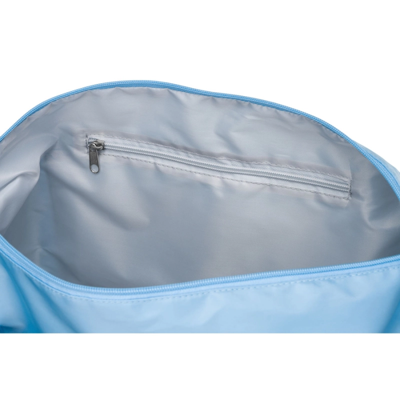 Torba podróżna z wytrzymałego poliestru w błękitnym kolorze - Peterson