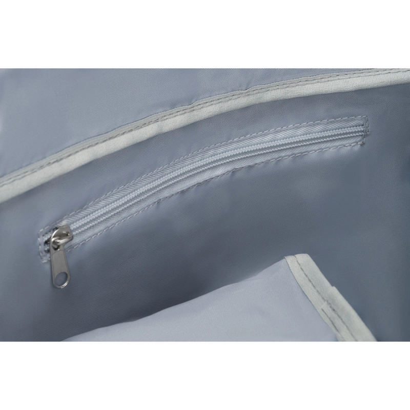 Beżowa torba podróżna lub na siłownię wykonana z poliestru - Peterson