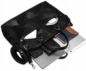 „Torba Peterson – uchwyty do ręki i regulowany pasek na ramię”