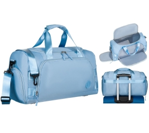 "Torba podróżna Peterson z uchwytami do ręki, wygodna do przenoszenia na co dzień."