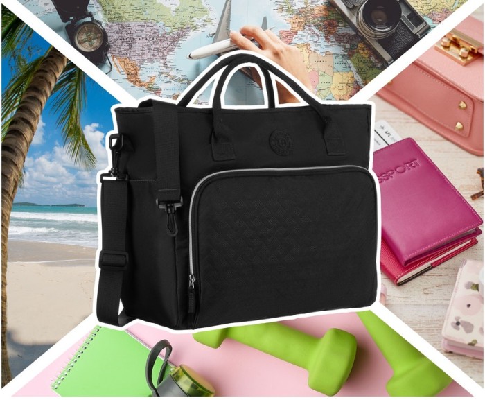 Torba podróżna Peterson – uchwyt do ręki i odpinany pasek na ramię